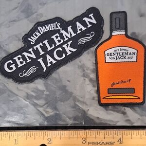 Jack Daniel's Gentleman Jack Patches - Black and Orange